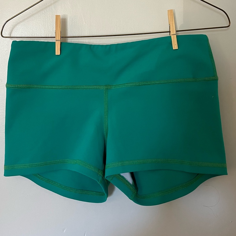 Teal FLEO shorts - Picture 2 of 2